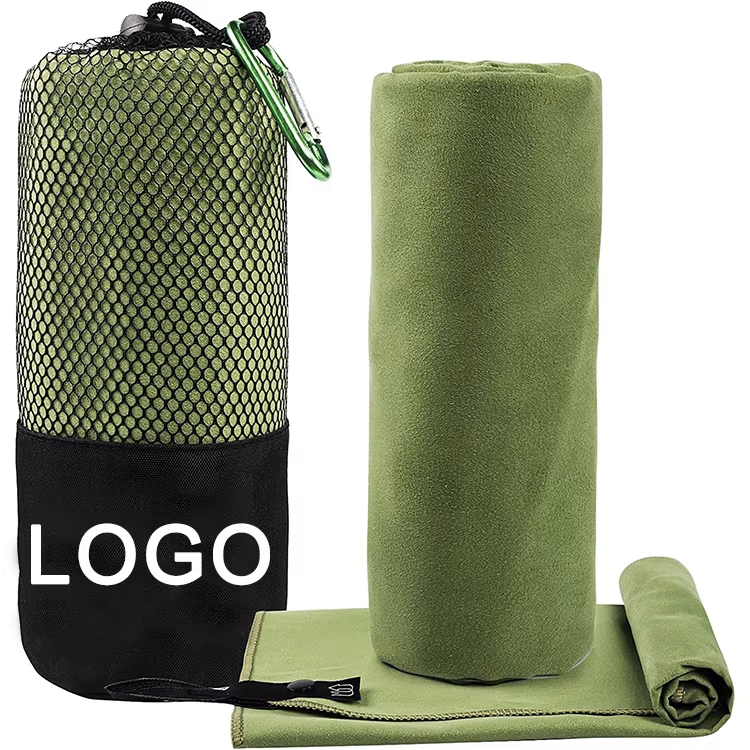 Microfiber Fitness Towel – Ultra-Absorbent & Soft