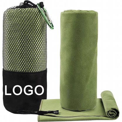 Microfiber Fitness Towel – Ultra-Absorbent & Soft
