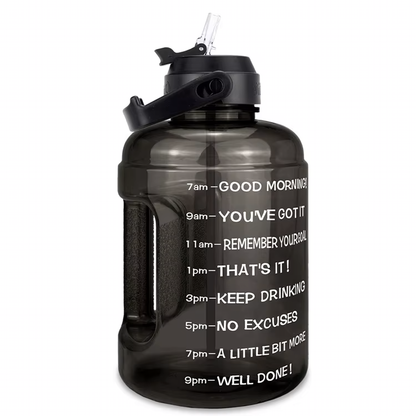Water Jug with Motivational Time Markers | Luxen