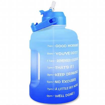 Water Jug with Motivational Time Markers | Luxen