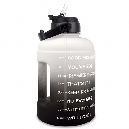 Water Jug with Motivational Time Markers | Luxen