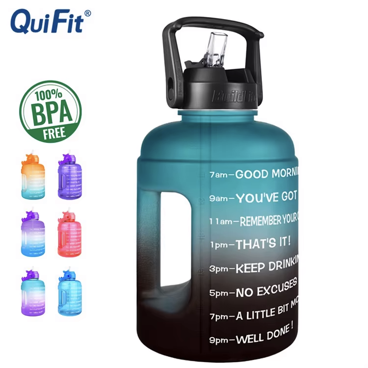 Water Jug with Motivational Time Markers | Luxen