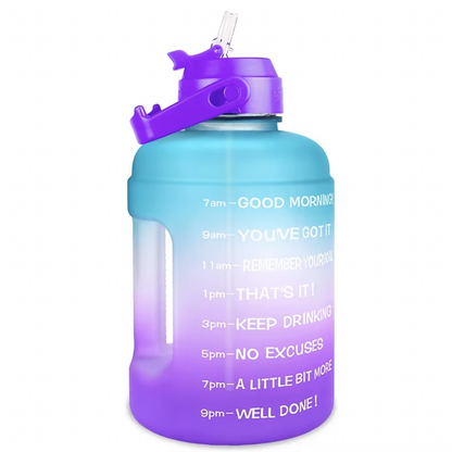Water Jug with Motivational Time Markers | Luxen
