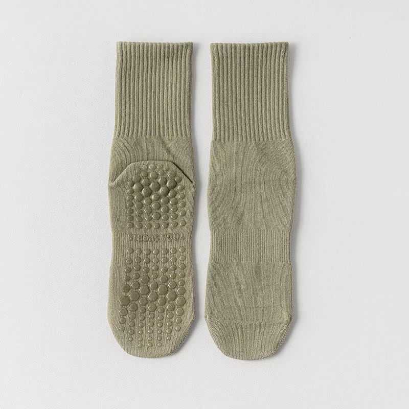 Custom Grip Socks for Women | Anti-Slip Yoga & Pilates Socks