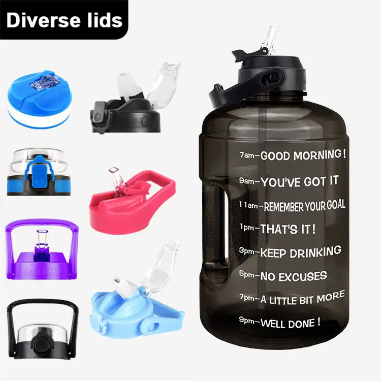 Water Jug with Motivational Time Markers | Luxen