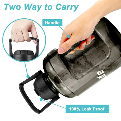 Water Jug with Motivational Time Markers | Luxen