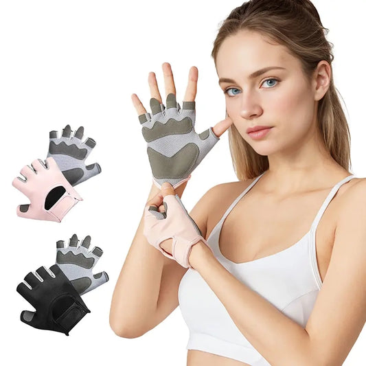 Half Finger Gym Gloves – Breathable & Comfortable