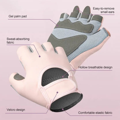 Half Finger Gym Gloves – Breathable & Comfortable