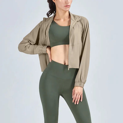 QuickDry Yoga Jacket