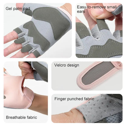 Half Finger Gym Gloves – Breathable & Comfortable