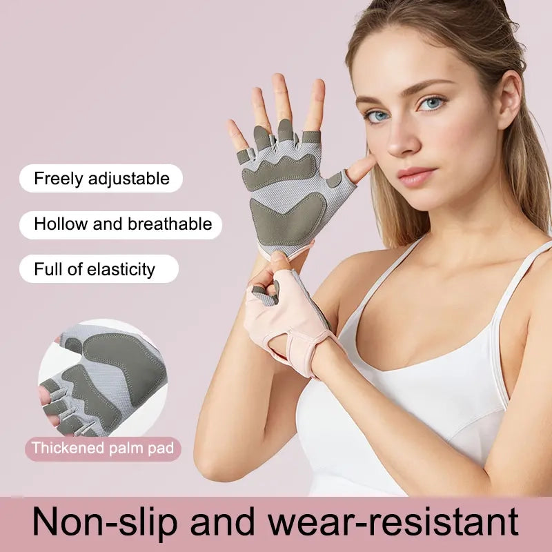 Half Finger Gym Gloves – Breathable & Comfortable