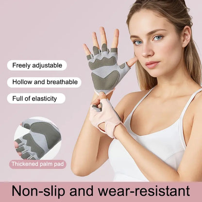 Half Finger Gym Gloves – Breathable & Comfortable