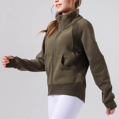 Thermal Lined Zip-Up Hoodie | Warm & Cozy for Winter