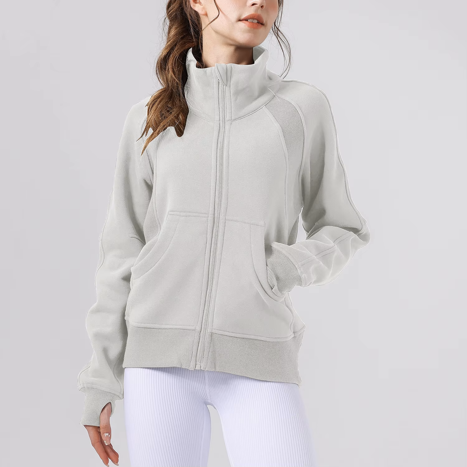 Thermal Lined Zip-Up Hoodie | Warm & Cozy for Winter