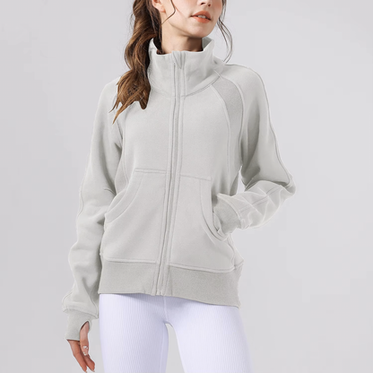 Thermal Lined Zip-Up Hoodie | Warm & Cozy for Winter