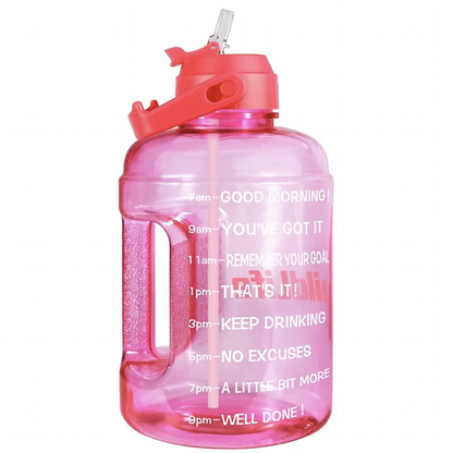 Water Jug with Motivational Time Markers | Luxen