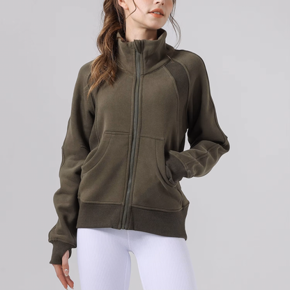 Thermal Lined Zip-Up Hoodie | Warm & Cozy for Winter