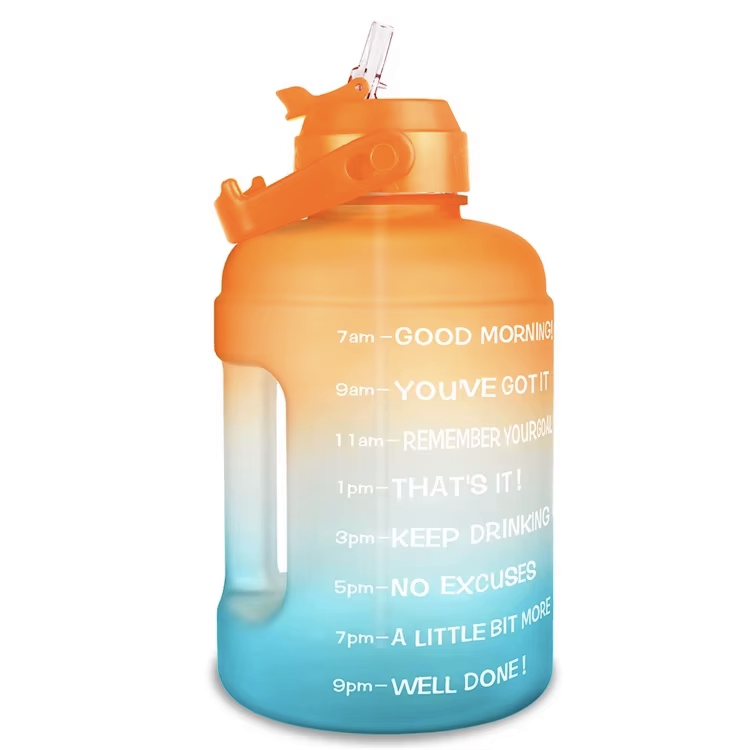 Water Jug with Motivational Time Markers | Luxen