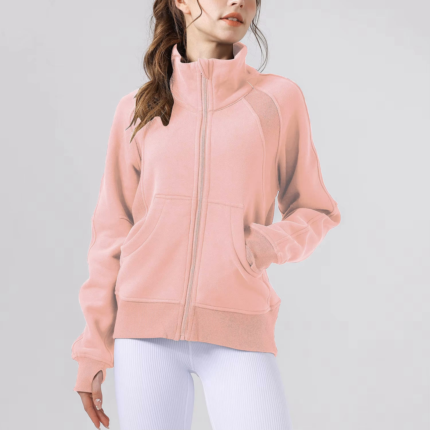Thermal Lined Zip-Up Hoodie | Warm & Cozy for Winter