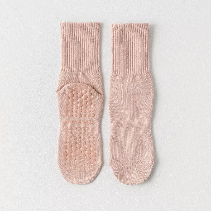 Custom Grip Socks for Women | Anti-Slip Yoga & Pilates Socks