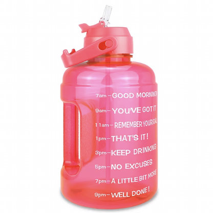 Water Jug with Motivational Time Markers | Luxen