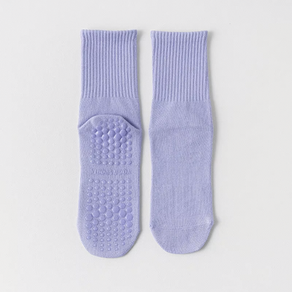Custom Grip Socks for Women | Anti-Slip Yoga & Pilates Socks
