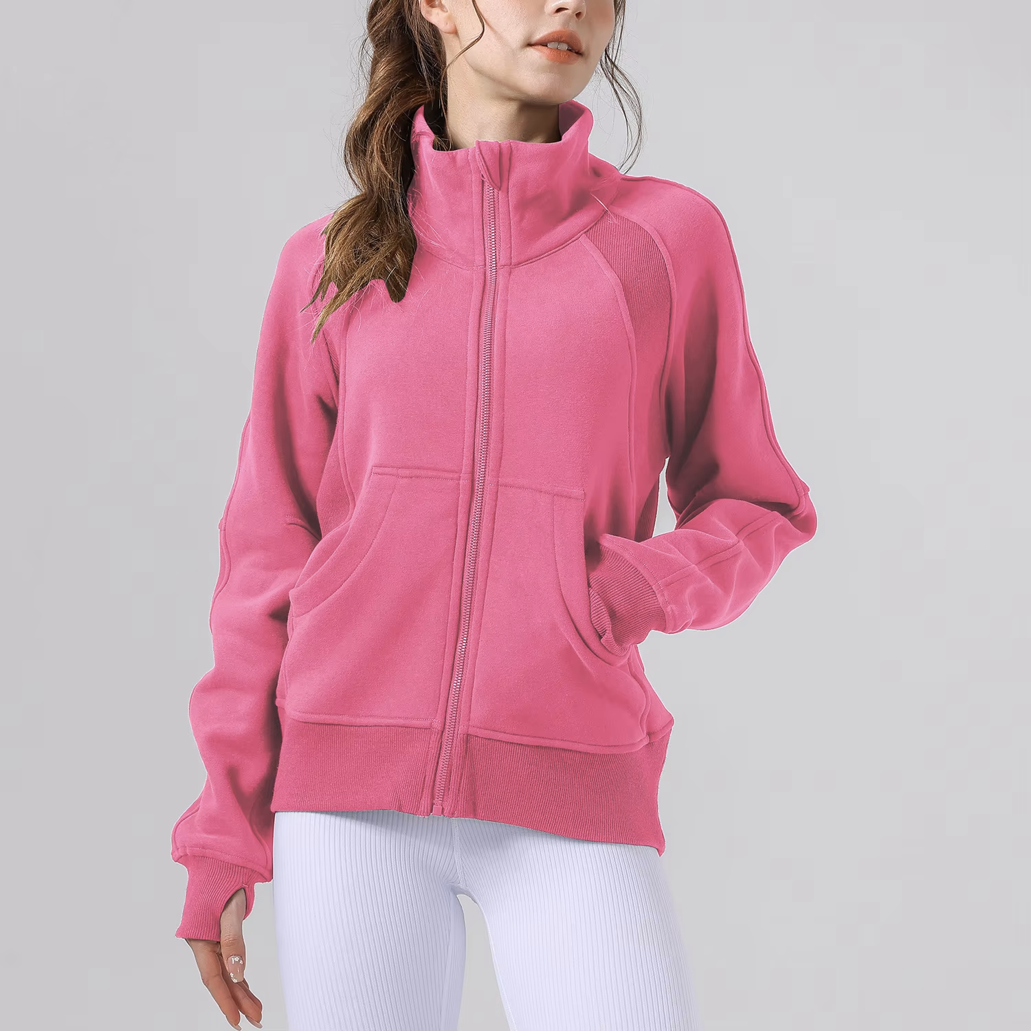 Thermal Lined Zip-Up Hoodie | Warm & Cozy for Winter